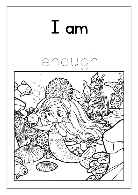 🌟 The Power of Affirmations: How Coloring Books Can Boost Your Child’s Confidence 🎨