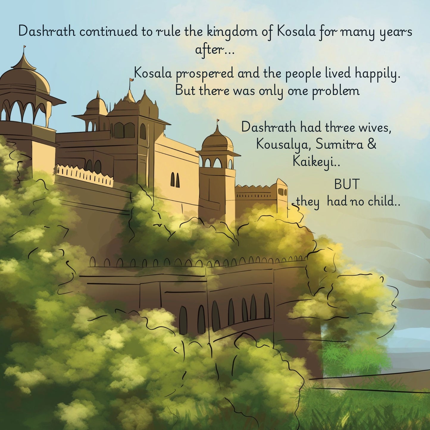 Indian Story books pack of 4 - Navadurga, Chiranjeevi , Ramayana 1 and 2