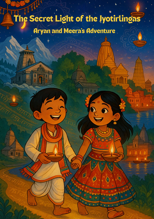 The Secret Light of the Jyotirlingas: Aryan and Meera's Adventure