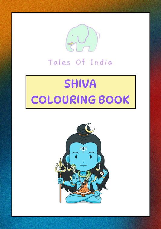 Shiva Coloring book with Shlokas