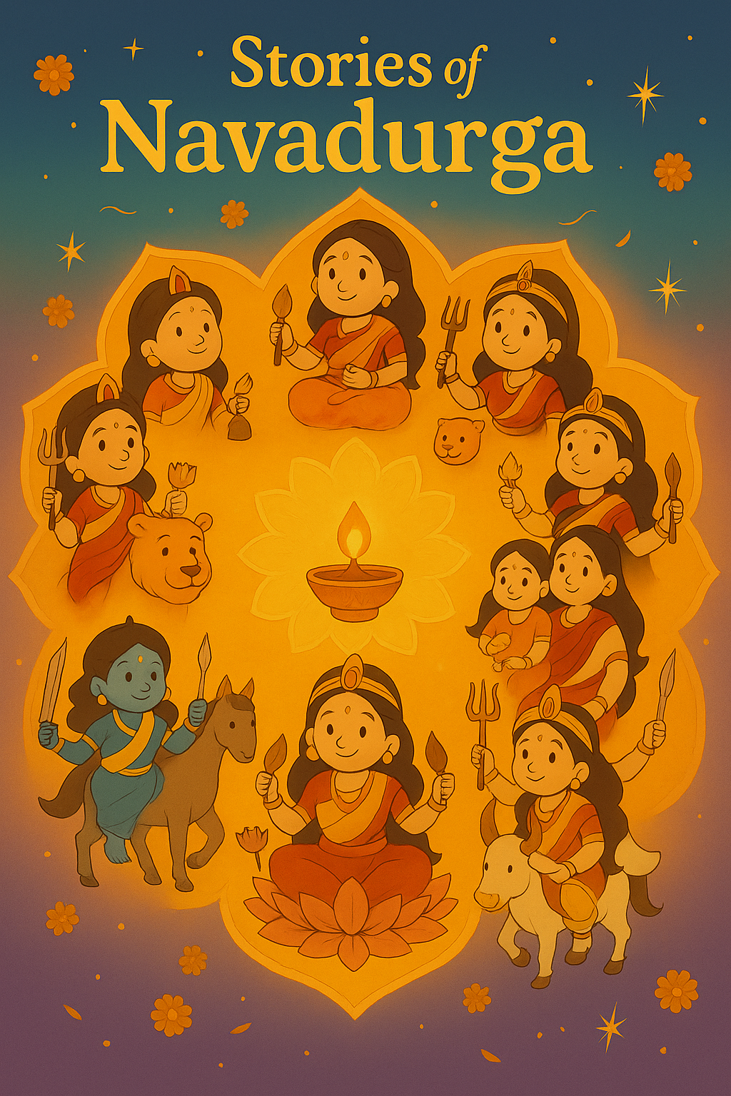 The Nine Divine Forms of Shakti Every Child Should Know
