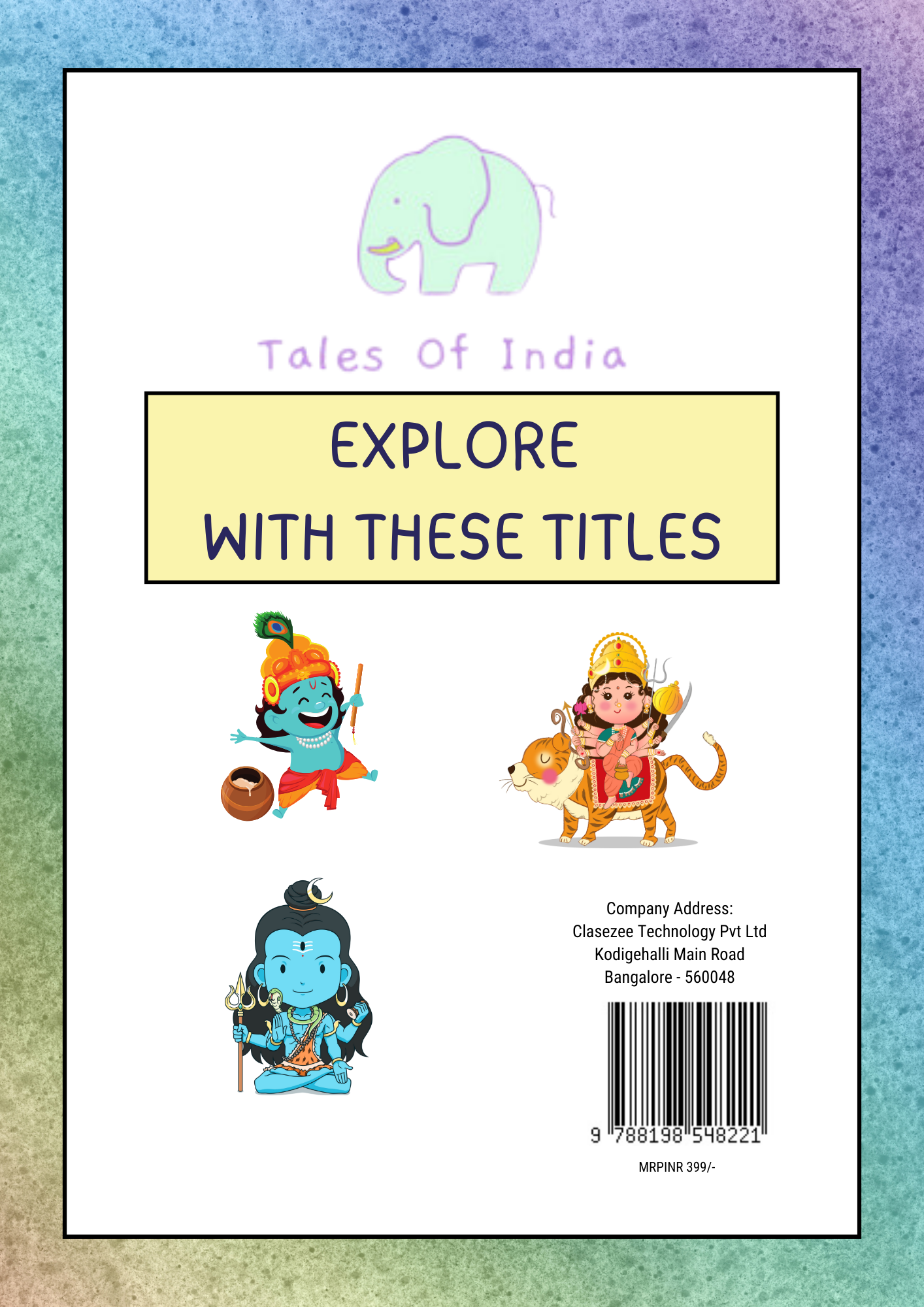 Ganesha coloring book with Shlokas