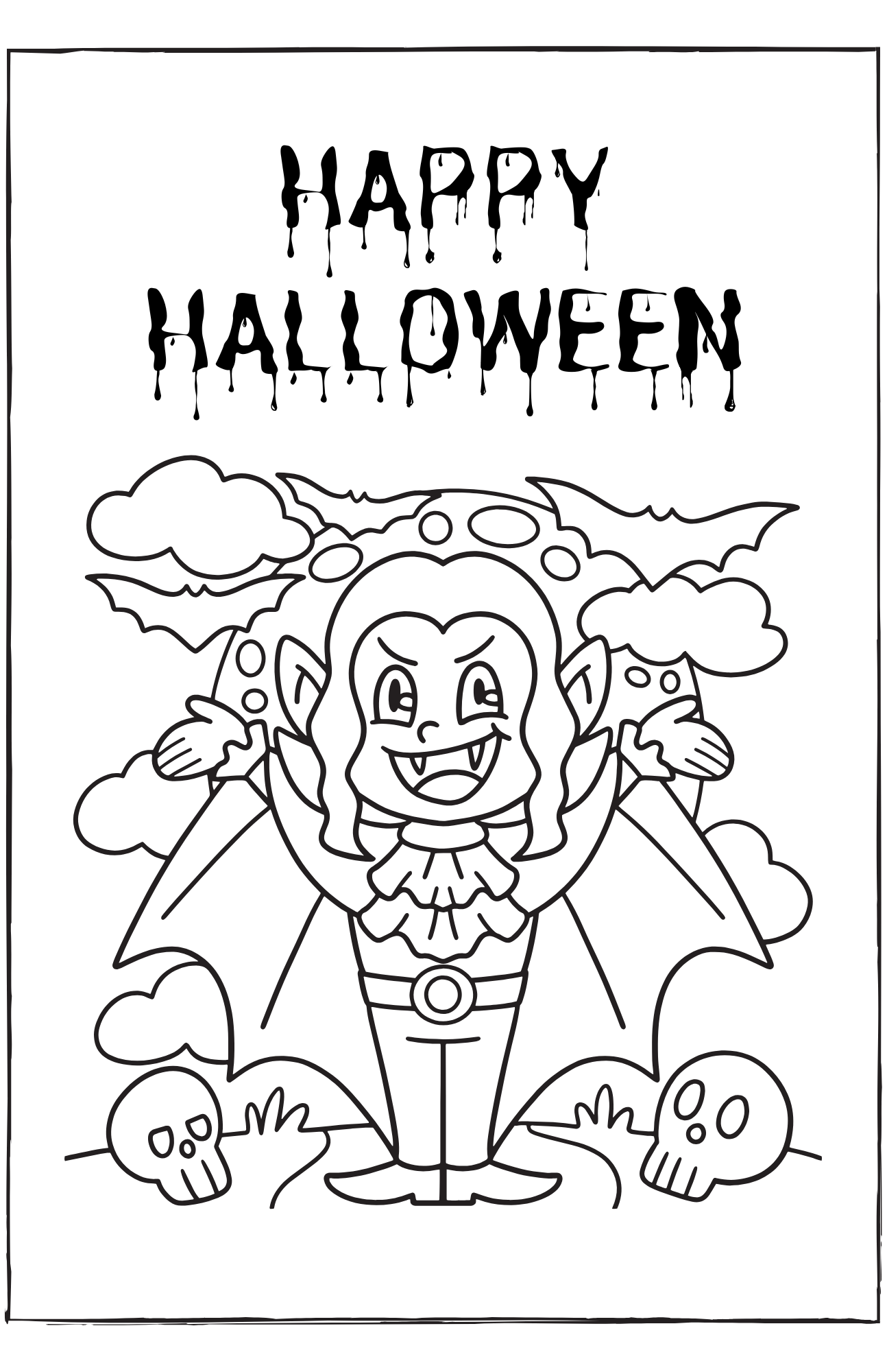 Halloween Coloring Book