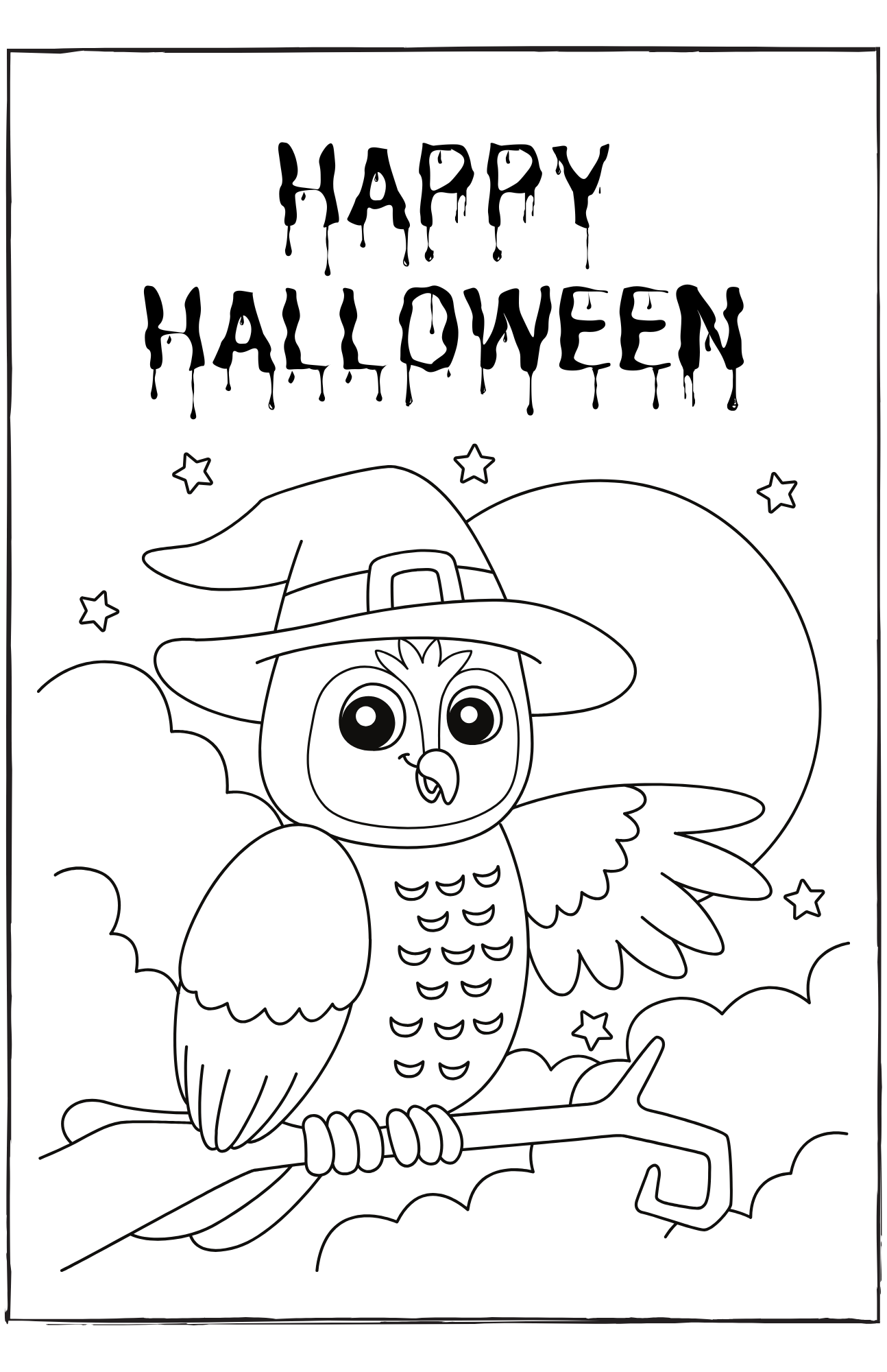 Halloween Coloring Book