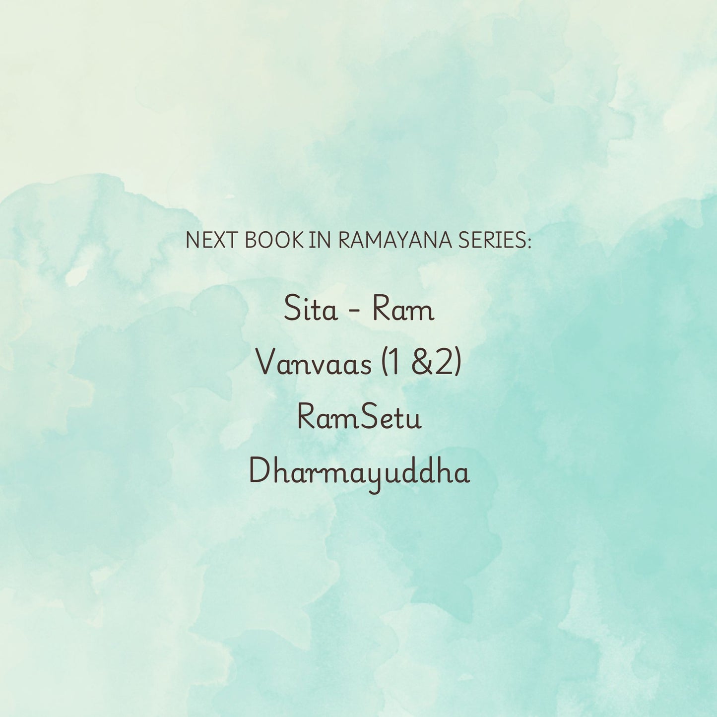 Sita Rama - Book 2 - Ramayana Series