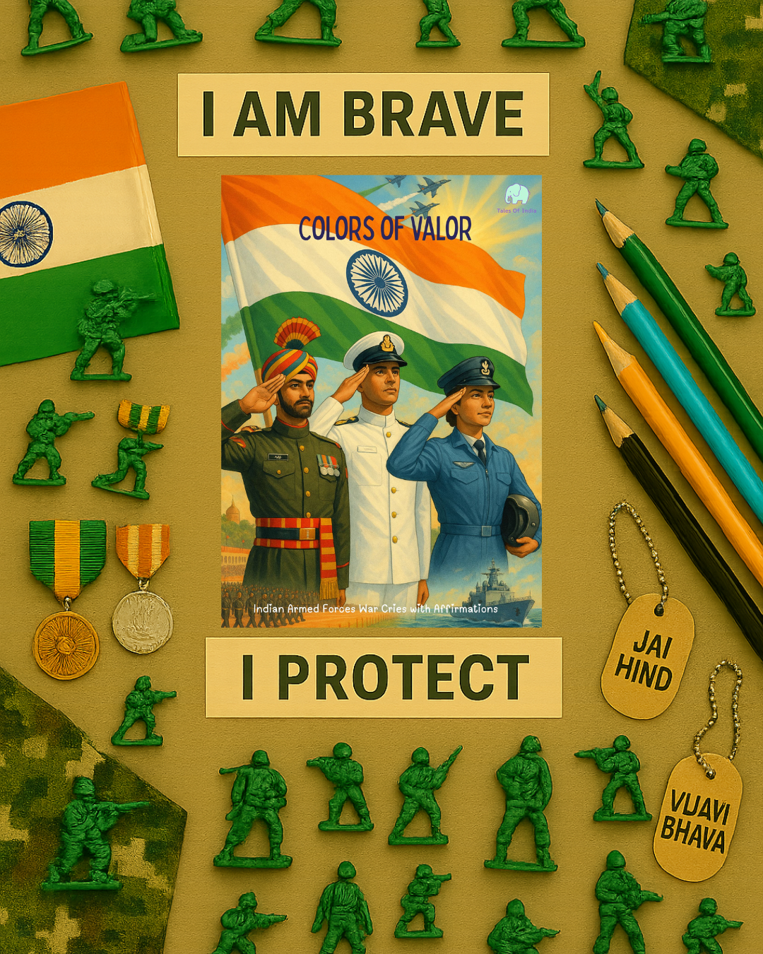 Colors of Valor : Indian Armed Forces